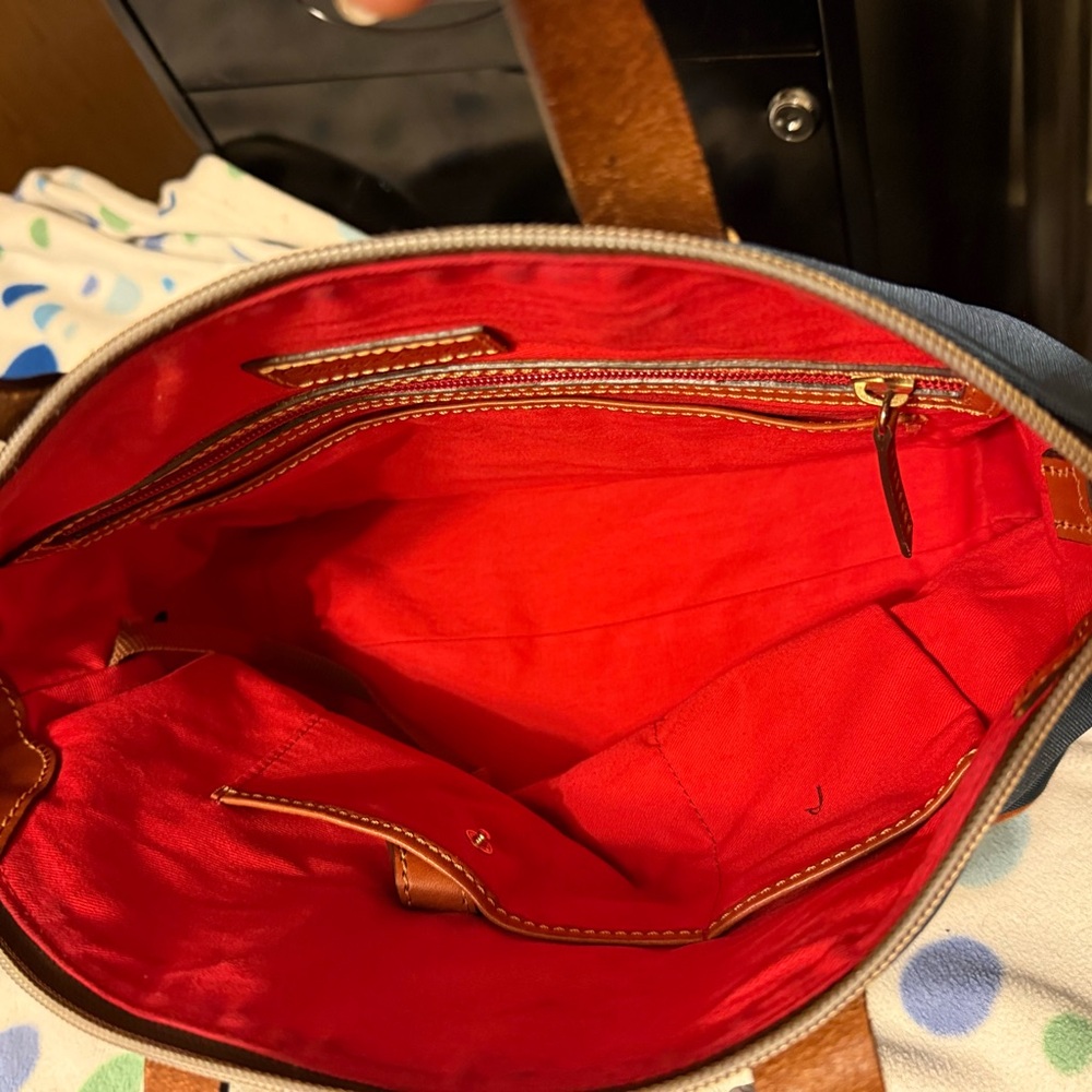 Dooney & Bourke Nylon Domed Satchel - Picture 5 of 12